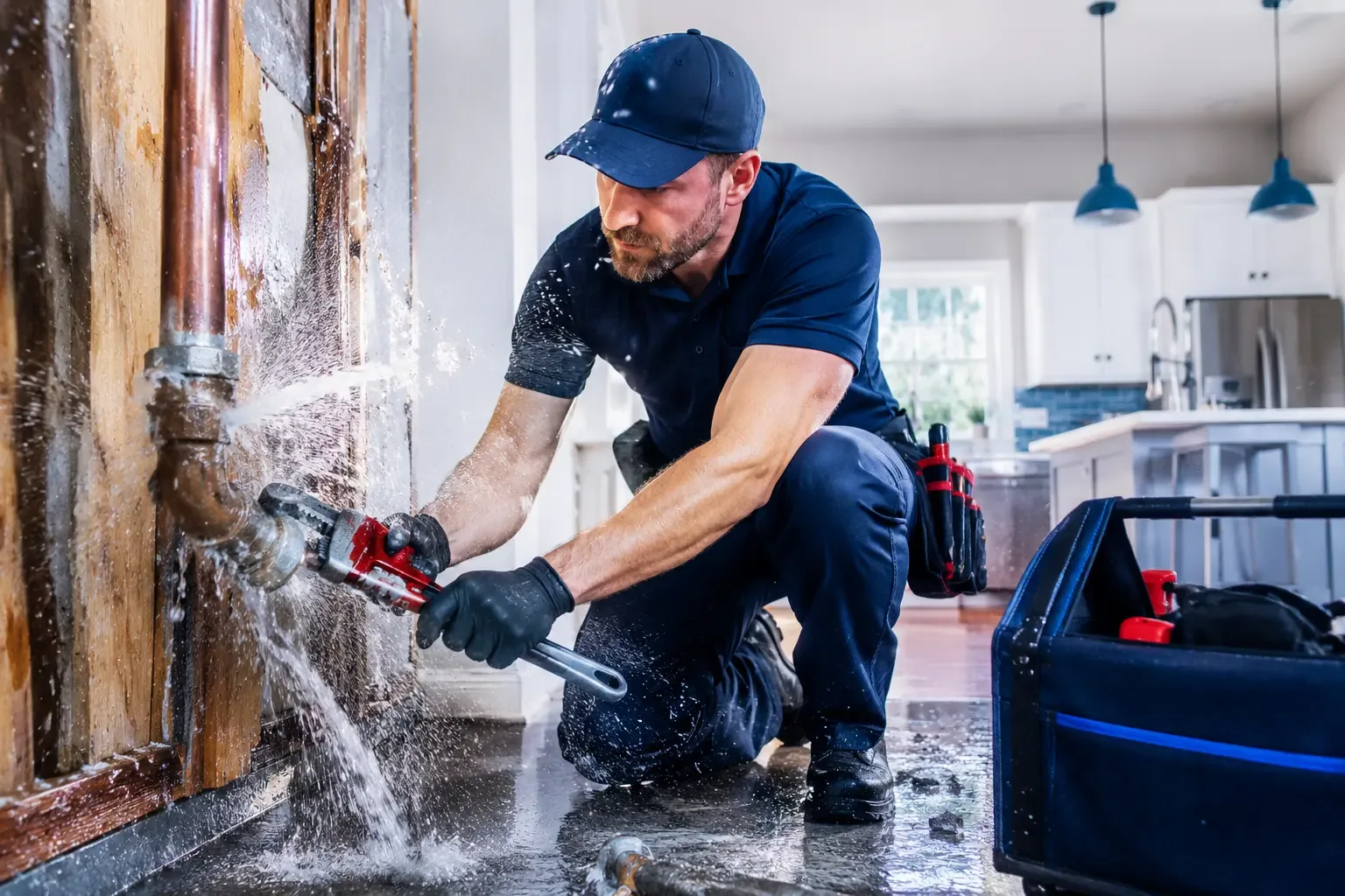 Local emergency pipe repair professionals in Conklin, MI